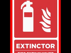 Placuta pentru extinctor fire extinguisher